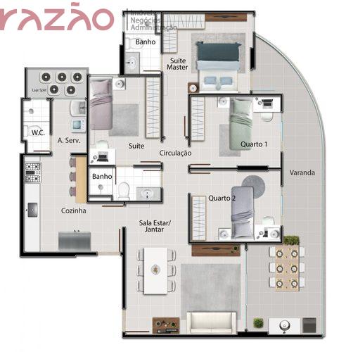 RESIDENCIAL MARES DA COSTA – ED. SÃO MIGUEL – PRAIA DA COSTA – JAVÉ CONSTRUTORA