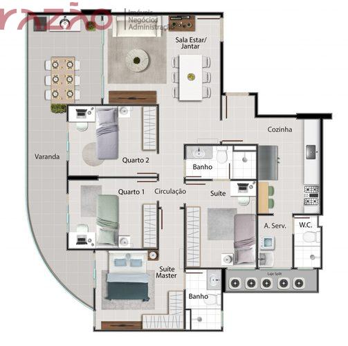 RESIDENCIAL MARES DA COSTA – ED. SÃO MIGUEL – PRAIA DA COSTA – JAVÉ CONSTRUTORA